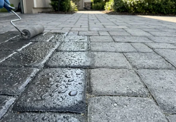 Czym impregnować kostkę brukową? Skuteczna ochrona przed wodą, plamami i mchem
