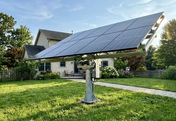 Panele fotowoltaiczne na słupie obrotowym – czy tracker solarny naprawdę się opłaca?