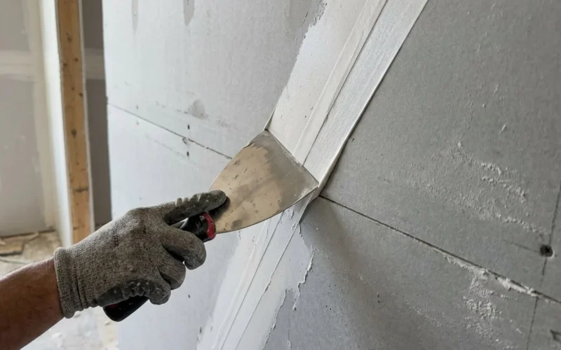 Szpachlowanie łączeń płyt gipsowo-kartonowych – techniki, materiały i aktualny cennik