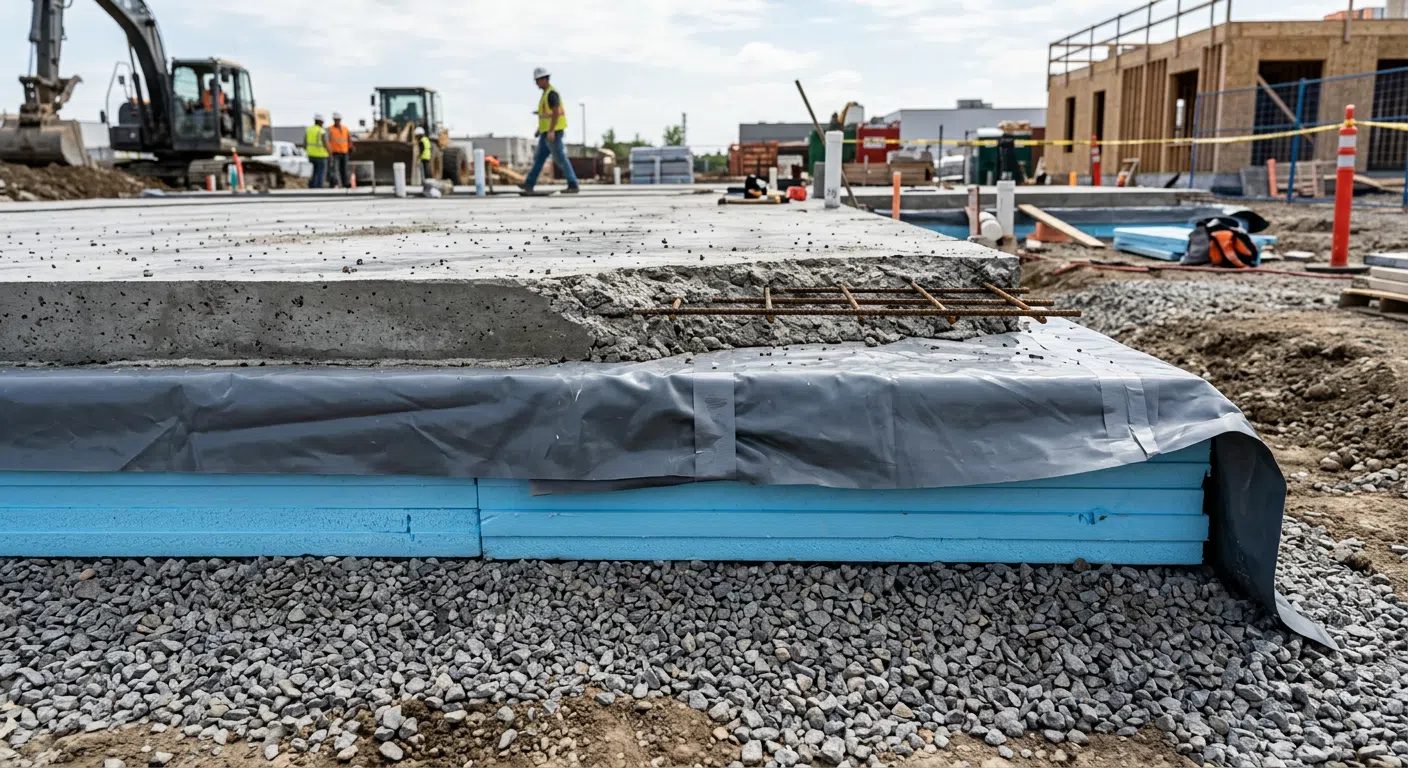 Najważniejsze informacje - Jakie są dokładne parametry i grubości warstw płyty fundamentowej (beton, XPS, podsypka, folia)?