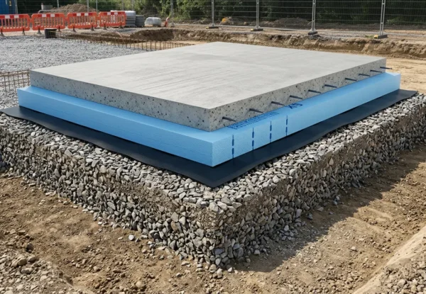 Grubość płyty fundamentowej pod lupą: Jakie warstwy, beton i XPS wybrać?