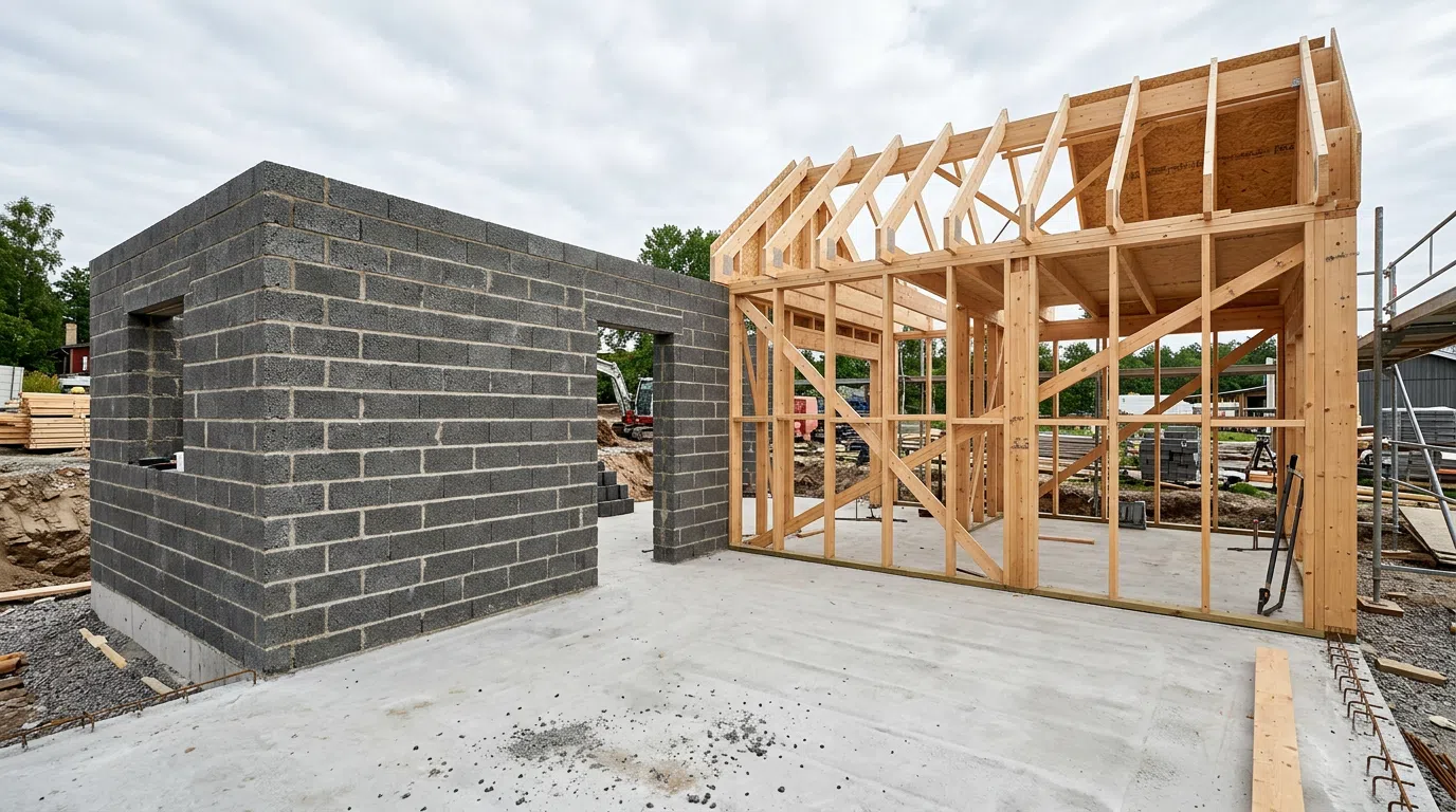 Czy na płycie fundamentowej 35 m² można murować ściany z pustaka / keramzytu, czy nadaje się tylko pod szkielet? - Czy na płycie fundamentowej 35 m² można murować ściany z pustaka / keramzytu, czy nadaje się tylko pod szkielet?