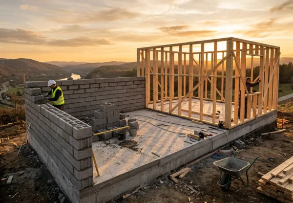 Płyta fundamentowa 35 m²: Czy udźwignie pustak i keramzyt, czy nadaje się tylko pod szkielet?