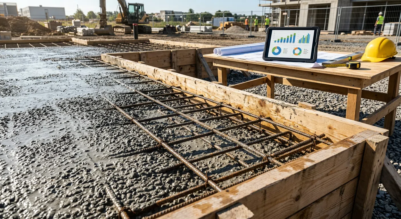 Najważniejsze informacje - Ile kosztuje wykonanie płyty fundamentowej 35 m² (materiały vs. robocizna)?