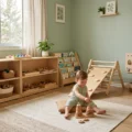 Pokój, który wspiera rozwój i dba o bezpieczeństwo: Jak stworzyć sensoryczną oazę Montessori dla Twojego dziecka